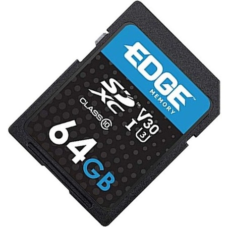 Edge Memory 64Gb Sdxc Vsc (V30 U3) Memory Card PE256791